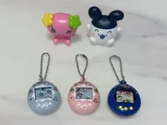 デジタルペットキーチェーン3個セット