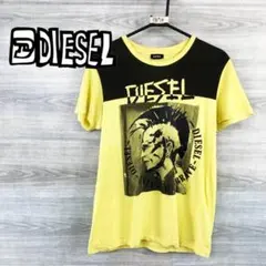 DIESEL●ディーゼル＜デカロゴ ビッグプリント Tシャツ＞M1874s