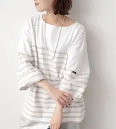 ◇新品 スローブイエナ LE MINOR ルミノア 別注 ボーダー ベージュ