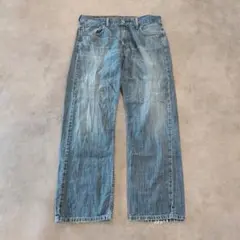 リーバイス569 Levis W33 ブルーデニム 青 古着 ボトム 19566