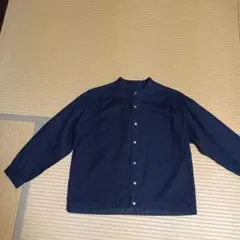 arrive paris ネイビー 長袖シャツHUMANWOMANのサムネイル