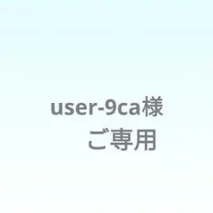 user-9ca様　ご専用です。