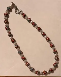 ハンドメイド ネクタイ（絹） ネックレス