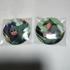 さ*ち様 忍たま乱太郎　忍たま　缶バッジ　頂上決戦　中在家長次　七松小平太