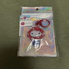 ミャクミャク キティ 万博 EXPO2025 ぷっくり立体キーホルダー サンリオ