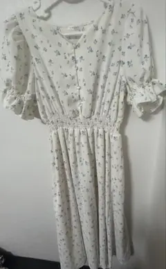 COLZA 花柄 ロングワンピース