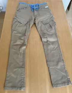 EDWIN エドウィン ベージュ ジャージーズ カーゴパンツ Sサイズ