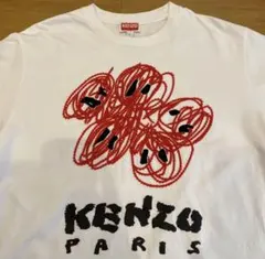 KENZO ケンゾー ターゲットTシャツ M 刺繍 短丈加工 NIGO ニゴ 白 