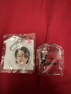 treasure ハルト 顔アクキー 喜 カプセルトイ おまけあり