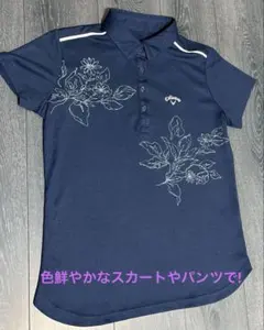 Callaway ゴルフシャツ ネイビーのサムネイル
