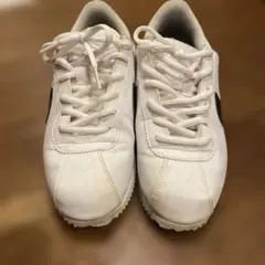 nike コルテッツ 23.5 NIKE ホワイト　キッズ　レディース