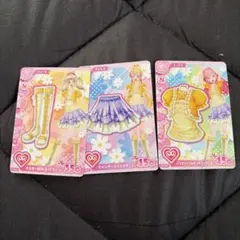 アイカツアンコール パフスリーブレモンカラーボレロコーデ
