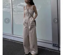 FRILL DETAIL OVERALL