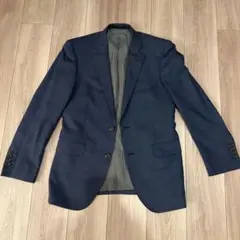 Brooks Brothers 紺ブレザー パーソナルオーダー 羊刻印釦 背抜き 