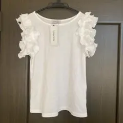 フリル ノースリーブ