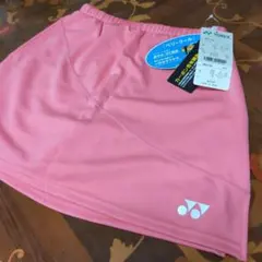 【新品未使用】YONEX　テニス　スコートインナー付きS　サーモンピンク