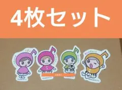 あさドレちゃんステッカーセット