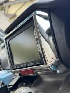 ホンダ JF1 JF2 N-BOX オーディオパネル メッキ 2DINのサムネイル