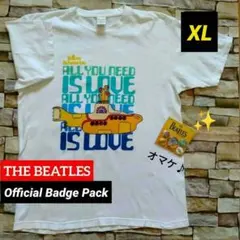 ■ビートルズ■Tシャツ■大きめ■XL■バンT■Beatles■イエローサブマリン