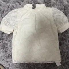 PROPORTION BODY DRESSING 半袖ブラウス S アイボリー