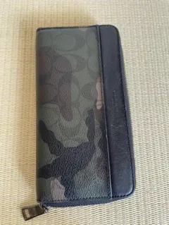 COACH ラウンドジップ長財布