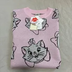 マリーちゃん おしゃれキャット ニット 総柄 ディズニー