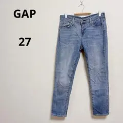 ギャップ　デニムパンツ ライトブルー 1969 カジュアル　着回し　美脚　無地のサムネイル