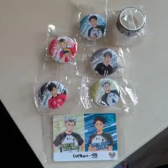 くら寿司 ハイキュー 缶バッジ 5個セット