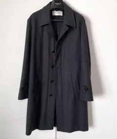 15AW サンローランパリ グレンチェック マックコート 46 チェスターコートのサムネイル