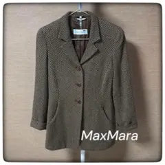 MaxMara マックスマーラ ヴァージンウール ジャケット イタリア製のサムネイル