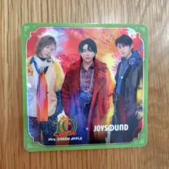 Mrs.GREEN APPLE 10周年記念コラボコースター　ミセス