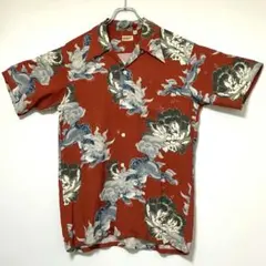SUN SURF 和柄アロハ 唐獅子牡丹 / Mサイズ / 渋谷龍太着用のサムネイル
