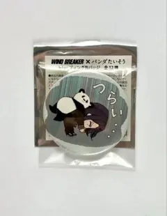 WIND BREAKER×パンダたいそう　トレーディング缶バッジ　杉下京太郎