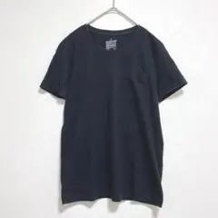 無印良品♡レディース コットンUネックTシャツ シンプル 胸ポケット M