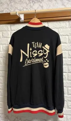 Team Nissy EntertainmentロゴプリントスタジャンL
