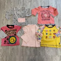 子供服 長袖トップス5点セット 90cm
