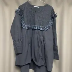KBF　長袖　シャツ　黒