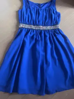 ブルー パーティードレス サイズ38