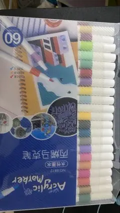 Acrylic Marker 60色セットのサムネイル