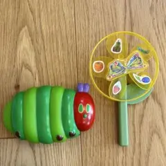 エリックカール　はらぺこあおむし 押すとなるおもちゃ