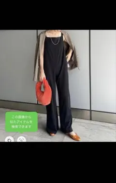 シーナリー　カットジョーゼットキャミサロペットのサムネイル