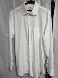 UNIQLO ワイシャツ 長袖 ホワイト XL