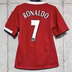 【美品！】04-06マンチェスター・U ♯7 C・ロナウド【Sサイズ】ホーム