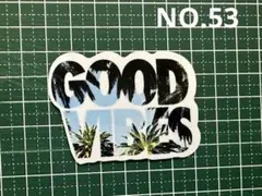 ハワイアン 防水ステッカー NO.53