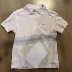ラコステ　LACOSTE ピンクポロシャツ　レディース　半袖