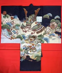 【激安】男の子用正絹お宮参りの初着　250