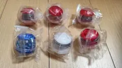 仮面ライダーゼッツ 最強カプセム 6個セット　龍騎、カブト、ビルド、ガッチャード