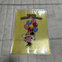ディズニー　ミニーちゃん　クリアファイル