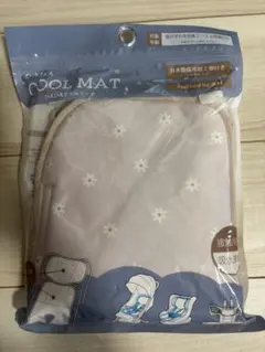 [冷感]クールマット 花柄 チャイルドシート用