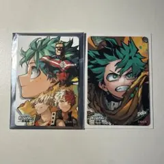 ヒロアカ展 原画展 マグネットステッカー 緑谷出久 オリジン組